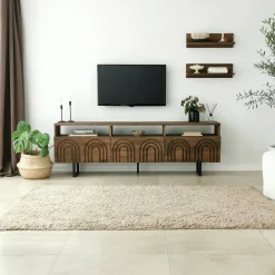 Mobile porta TV Barbania, 170x30h40 cm,<Dmora Store