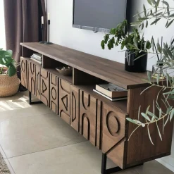 Mobile porta TV Barete, 170x30h40 cm,<Dmora New