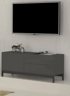 Mobile porta TV Daabr, cm 110x40h47,<Dmora Clearance