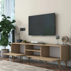 Mobile porta TV Daba, 180x35h48 cm,<Dmora Outlet