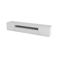 Mobile porta TV Dafrim, , con luce LED<Dmora Hot
