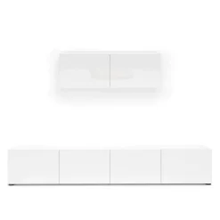 Mobile porta TV Dfilippin, 225x38h39 cm,<Dmora Flash Sale