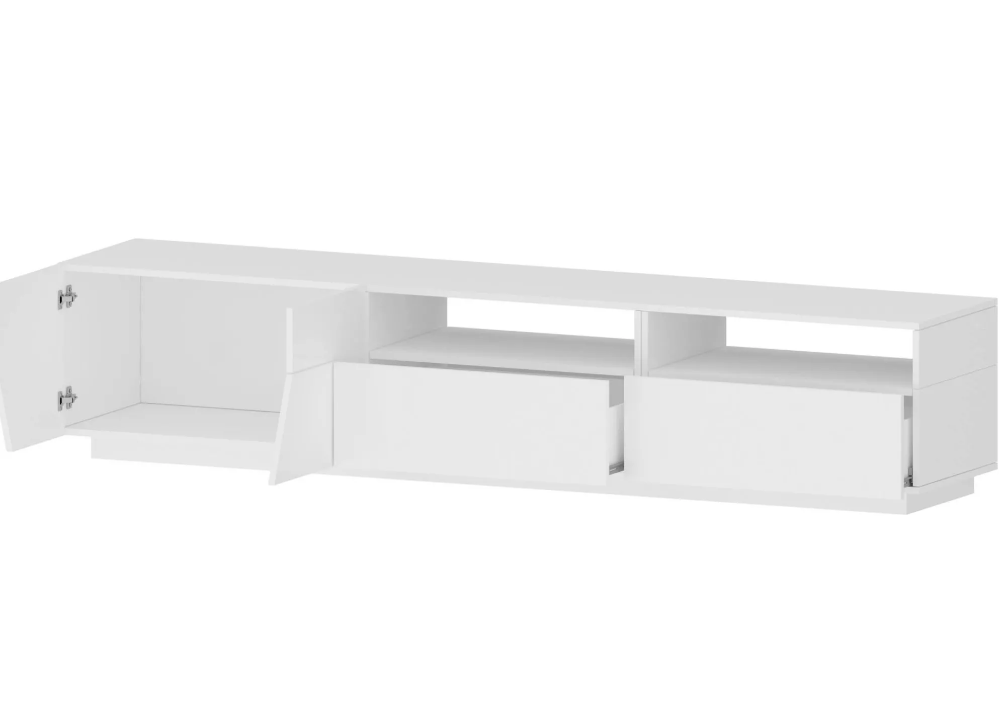 Mobile porta TV Dlamm, cm 200x43h46,<Dmora Online