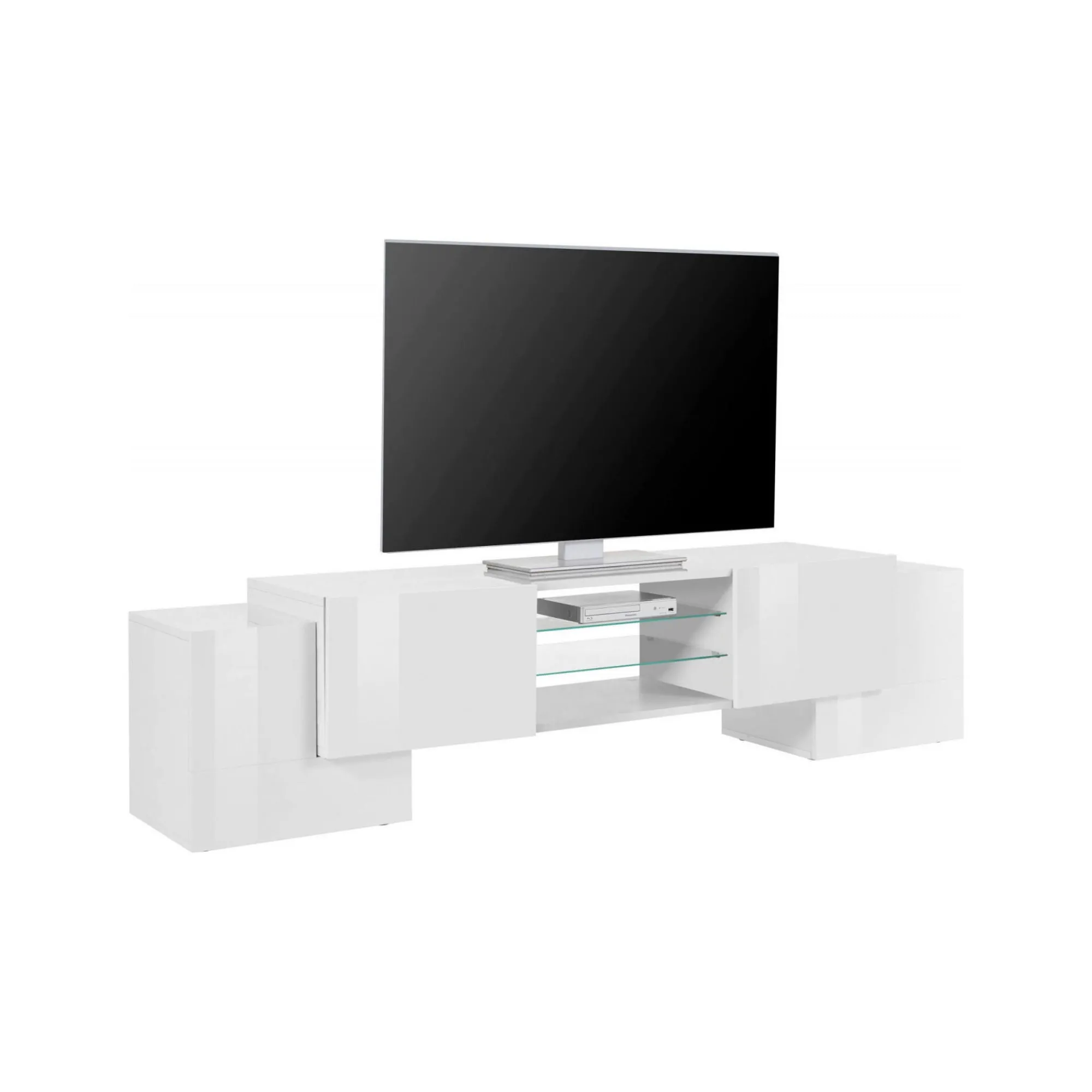Mobile porta TV Dmartin, cm 190x45h45,<Dmora Outlet