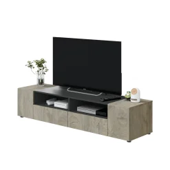 Mobile porta TV Dmolino, 138x42h36 cm,<Dmora New