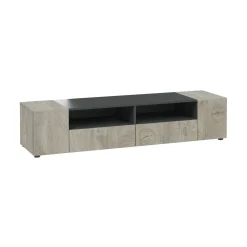 Mobile porta TV Dmolino, 138x42h36 cm,<Dmora New