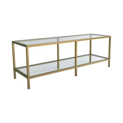 Mobile porta TV Donata, 130x40h45 cm,<Dmora Cheap