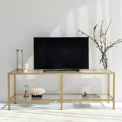 Mobile porta TV Donata, 130x40h45 cm,<Dmora Cheap