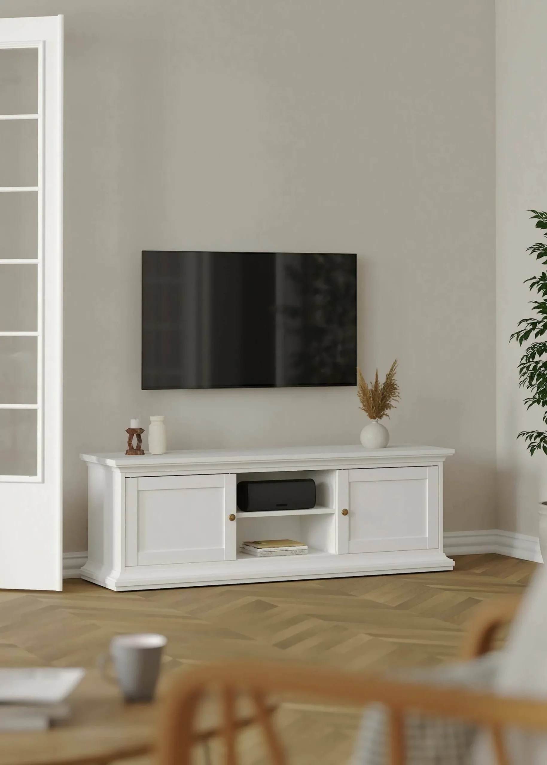 Mobile porta TV Dthura, 42x149 h51 cm,<Dmora Cheap