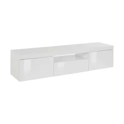 Mobile porta TV Edoarda, 160x40h35 cm, lucido<Dmora Discount