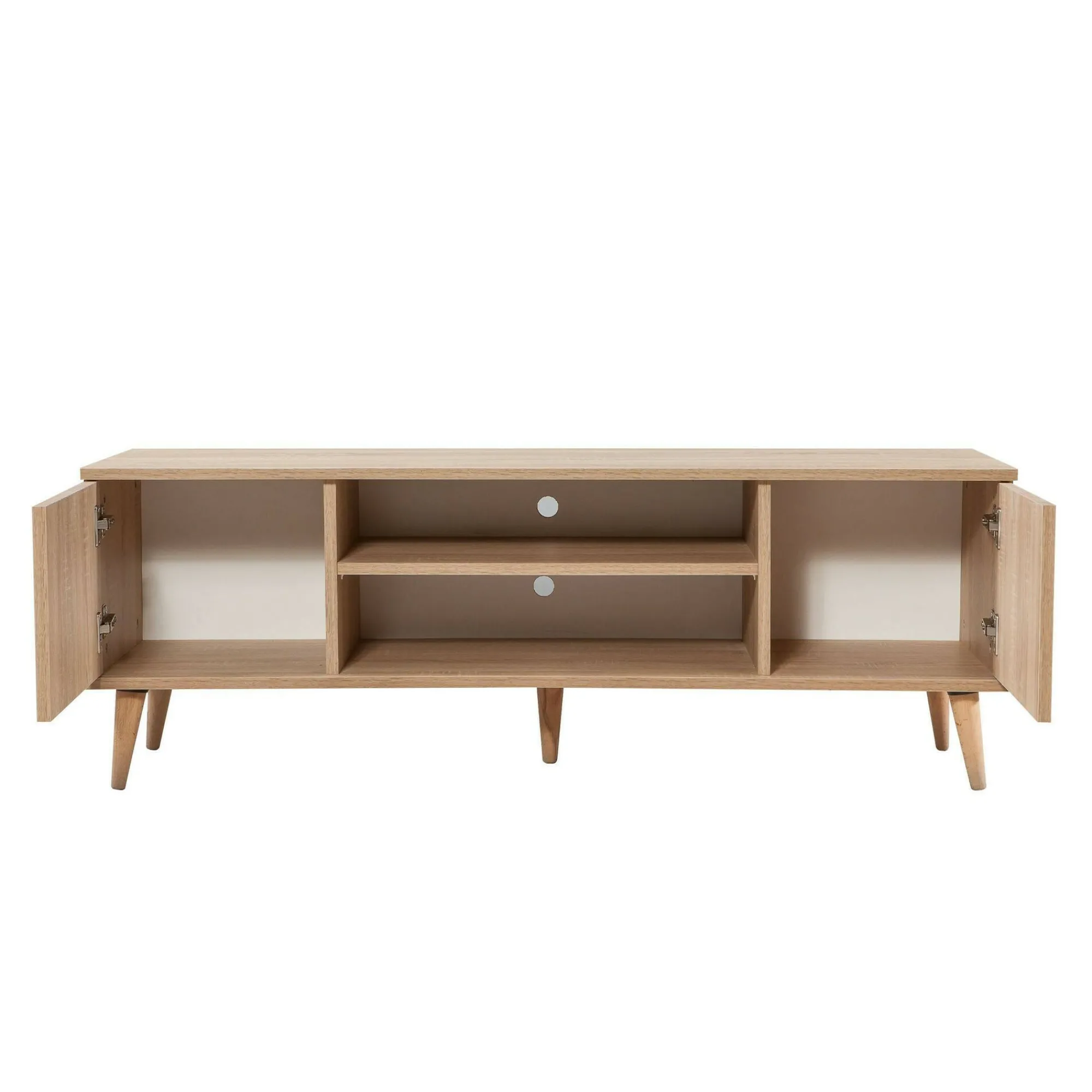 Mobile porta TV Enrica, 140x40h50 cm,<Dmora New