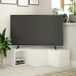 Mobile porta TV Fiorenza, 90x92h32 cm,<Dmora Hot