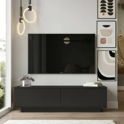Mobile porta TV Goro, 140x36h38 cm,<Dmora Store