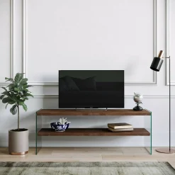Mobile porta TV Italia, 120x35h45 cm,<Dmora New