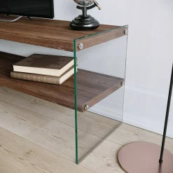 Mobile porta TV Italia, 120x35h45 cm,<Dmora New