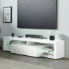 Mobile porta TV Ivy, 160x40h35 cm, lucido<Dmora Store
