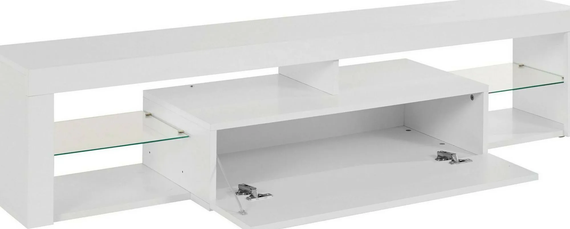 Mobile porta TV Ivy, 160x40h35 cm, lucido<Dmora Store
