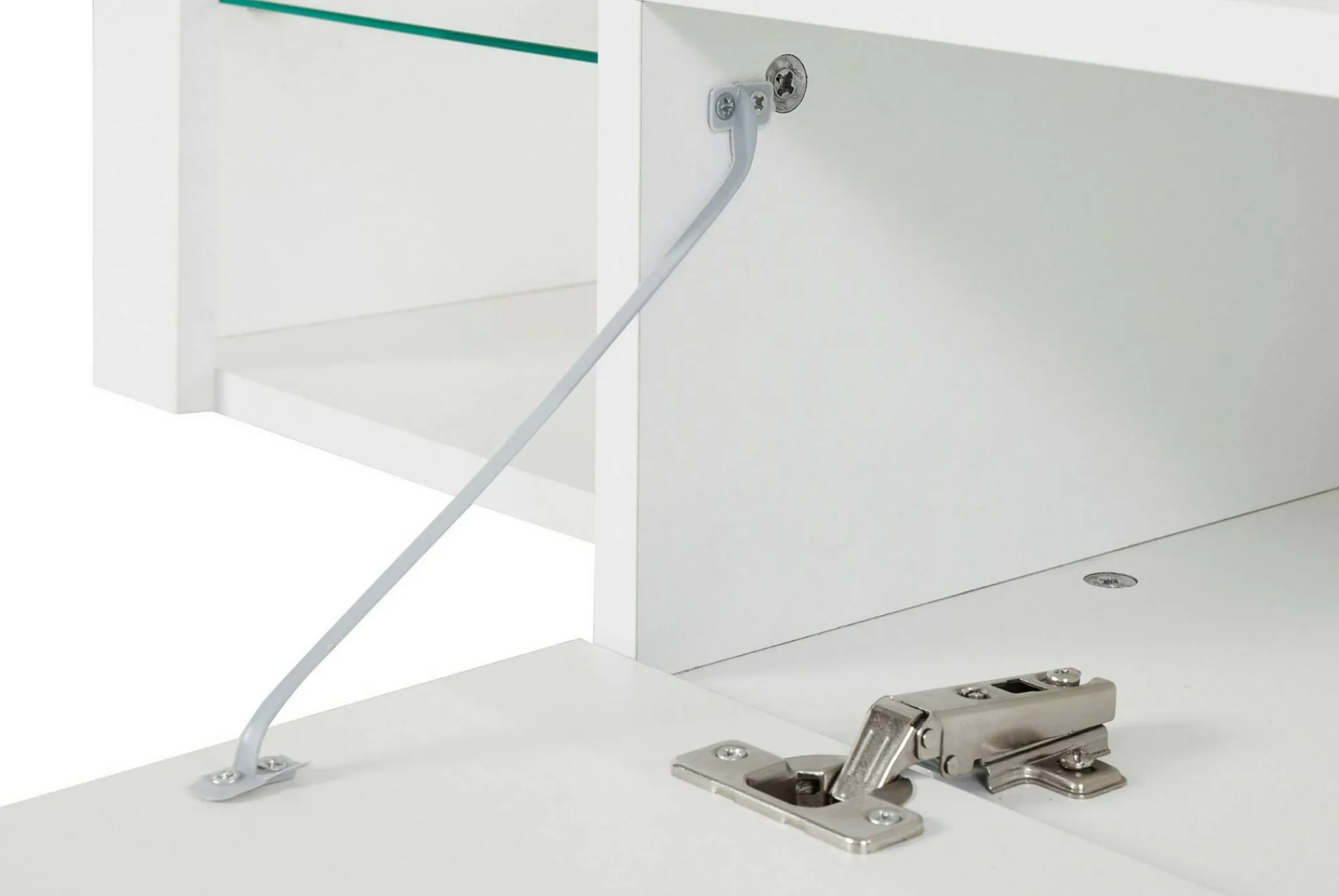 Mobile porta TV Ivy, 160x40h35 cm, lucido<Dmora Store
