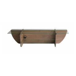 Mobile porta TV Kasuga, 158x35h40 cm,<Dmora Store