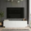 Mobile porta TV Kenneth, 140x36 h38 cm,<Dmora Sale