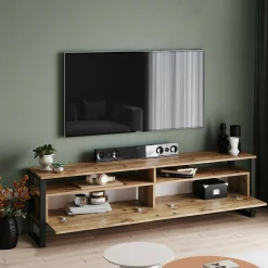 Mobile porta TV Khartum, 180x36h56 cm,<Dmora Clearance