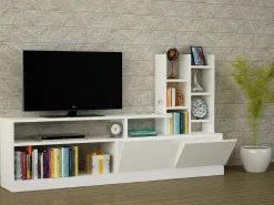 Mobile porta TV Kristal, 164x25h91 cm,<Dmora Sale