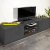 Mobile porta TV Lola, cm 180x41h46,<Dmora Discount
