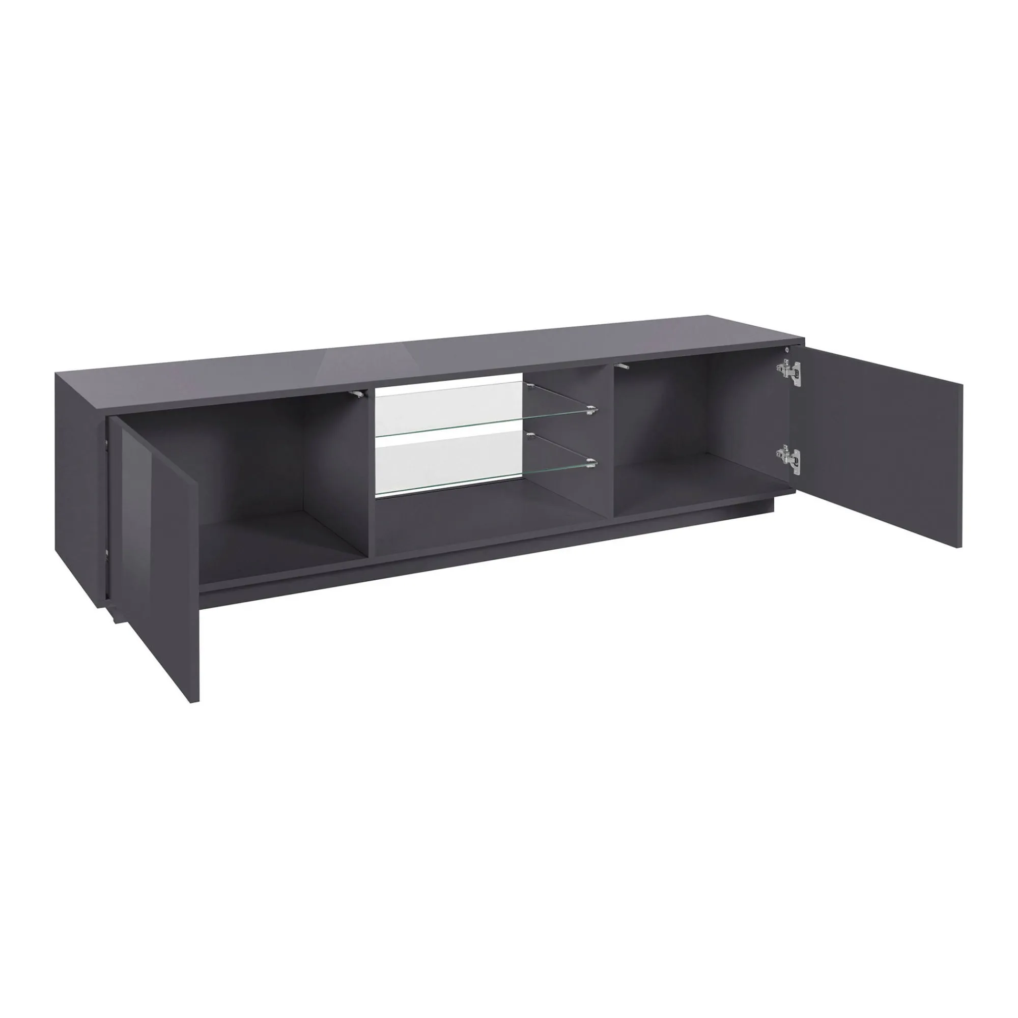 Mobile porta TV Lola, cm 180x41h46,<Dmora Discount