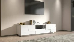 Mobile porta TV Maestrale, 220x44h46 cm, lucido<Dmora Online