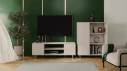 Mobile porta TV Marceline, 48x155 h40 cm,<Dmora Shop