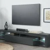 Mobile porta TV Meti, 200x40h35 cm,<Dmora Fashion