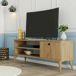 Mobile porta TV Muqdisho, 120x30 h45 cm,<Dmora Sale