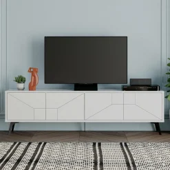 Mobile porta TV OlgadiKiev, 180x30 h50 cm,<Dmora Online