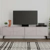 Mobile porta TV OlgadiKiev, 180x30 h50 cm,<Dmora New