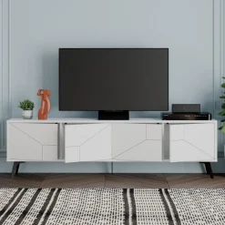 Mobile porta TV OlgadiKiev, 180x30 h50 cm,<Dmora Online