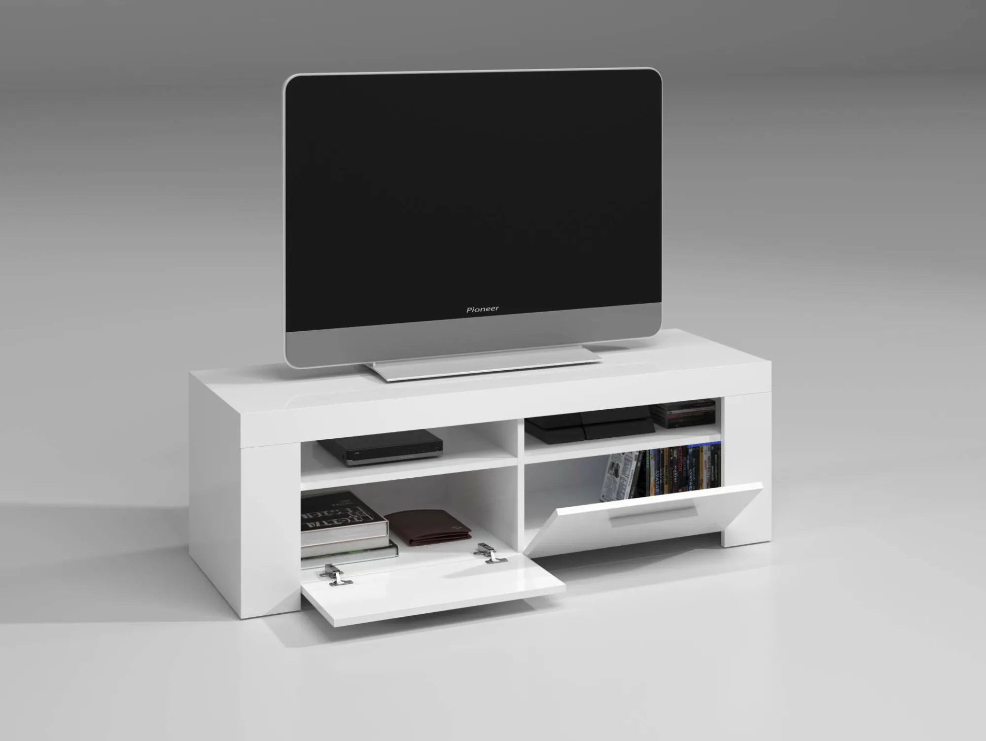 Mobile porta TV Sparaxis, 120x42h40 cm,<Dmora Hot