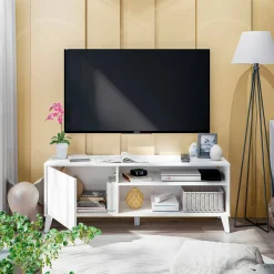 Mobile porta TV Viring, 135x40 h50 cm,<Dmora Discount