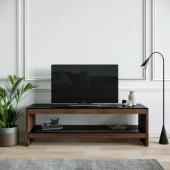 Mobile porta TV Wiley, 140x40h45 cm,<Dmora Clearance