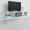 Mobile porta TV Winifred, 120x35h45 cm,<Dmora Shop