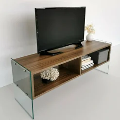 Mobile porta TV Winifred, 120x35h45 cm,<Dmora Clearance