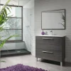 Mobile sottolavabo Abel, 80x45h80 cm,<Dmora Shop