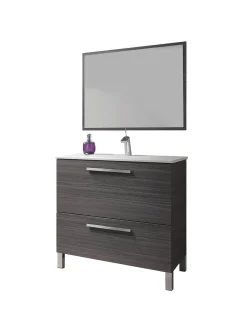 Mobile sottolavabo Abel, 80x45h80 cm,<Dmora Shop