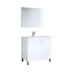 Mobile sottolavabo Alakin, 80x45h80 cm,<Dmora Best Sale