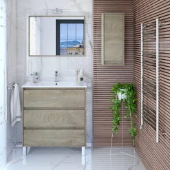 Mobile sottolavabo Albachiara, 80x45h86 cm,<Dmora Flash Sale