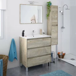 Mobile sottolavabo Albachiara, 80x45h86 cm,<Dmora Flash Sale