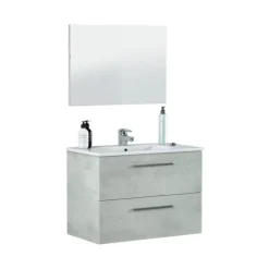Mobile sottolavabo Albino, 80x45h57 cm,<Dmora Cheap