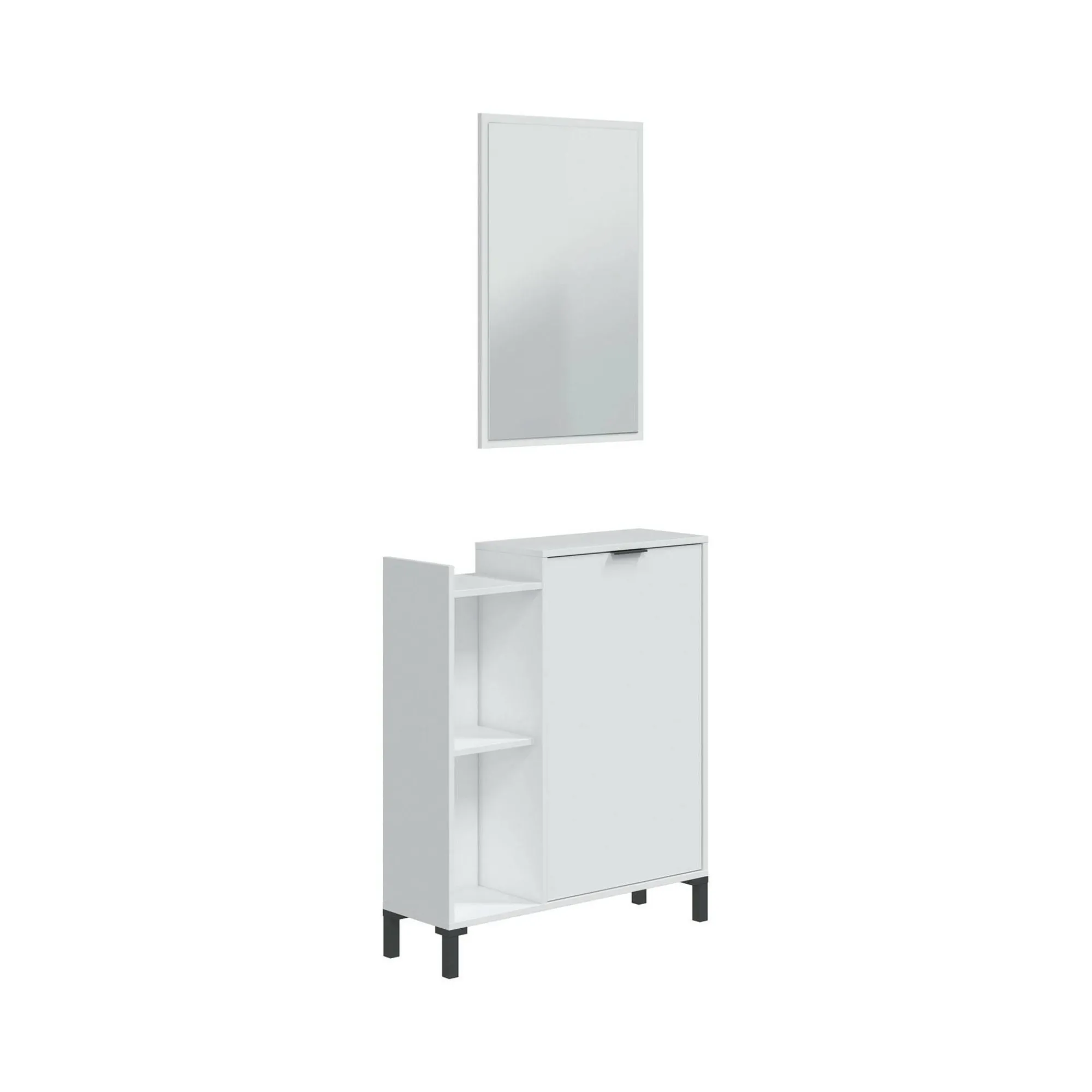 Mobile sottolavabo Argusto, 77x24 h91 cm,<Dmora Fashion