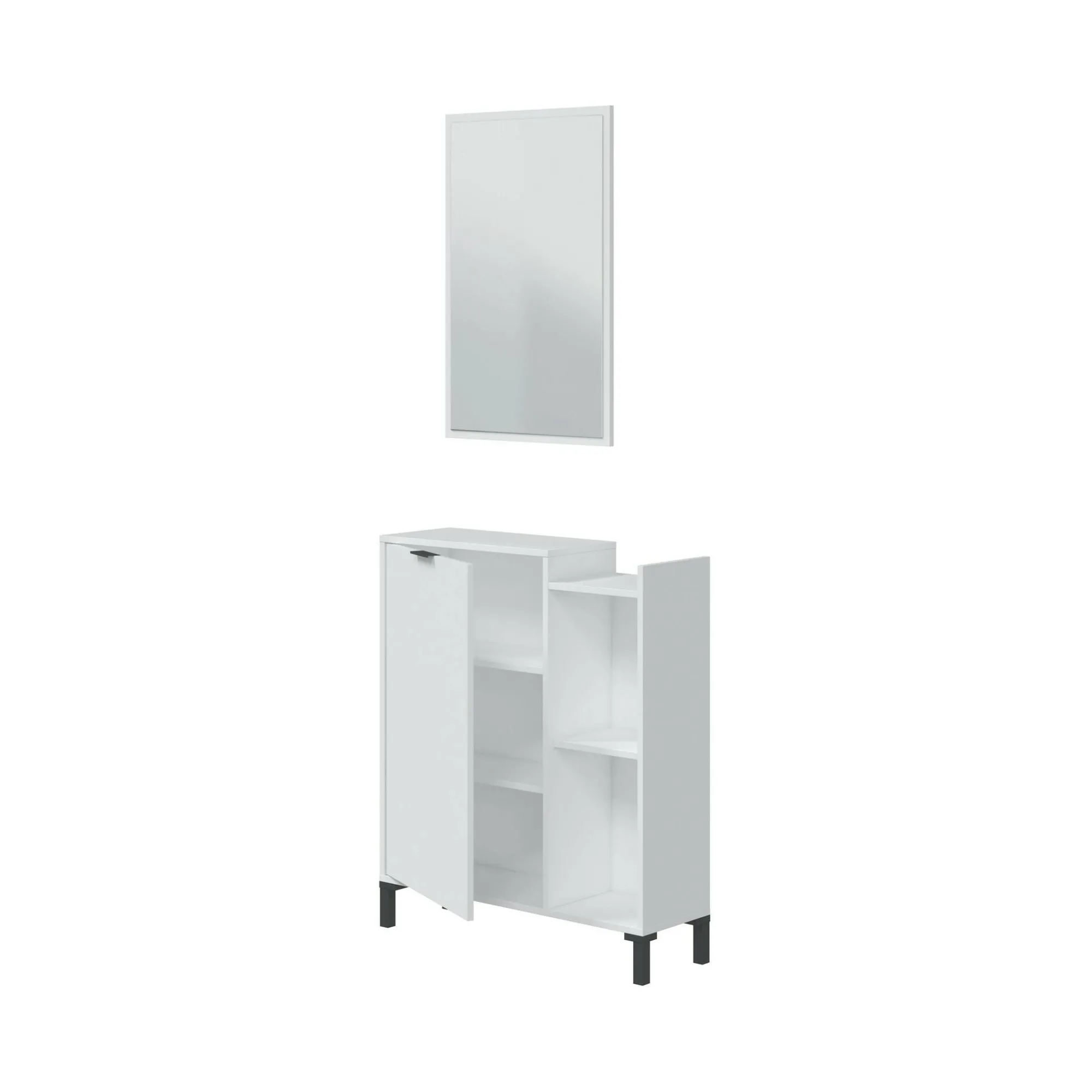 Mobile sottolavabo Argusto, 77x24 h91 cm,<Dmora Fashion