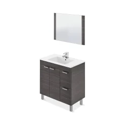 Mobile sottolavabo Dgabett, 80x45h80 cm,<Dmora Outlet