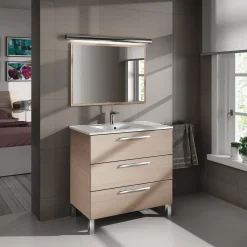 Mobile sottolavabo Elleboro, 80x45h86 cm,<Dmora Best Sale